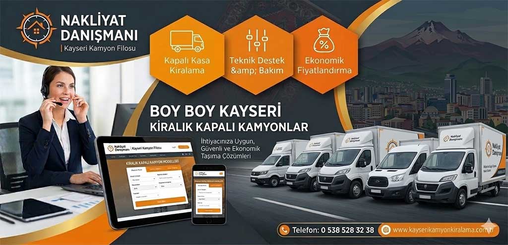 Kayseri kiralık kamyonet