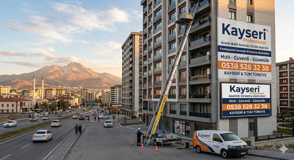 Kiralık Mobil Asansör kiralama